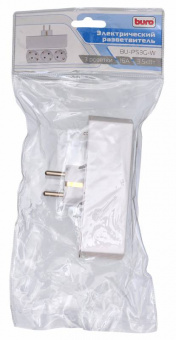 Сетевой разветвитель Buro BU-PS3G-W (3 розетки) белый (пакет ПЭ) - купить недорого с доставкой в интернет-магазине