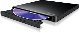 Привод DVD-RW LG GP57EB40 черный USB slim внешний RTL - купить недорого с доставкой в интернет-магазине