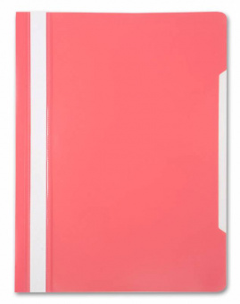 Папка-скоросшиватель Бюрократ -PS20PINK A4 прозрач.верх.лист пластик розовый 0.12/0.16 - купить недорого с доставкой в интернет-магазине