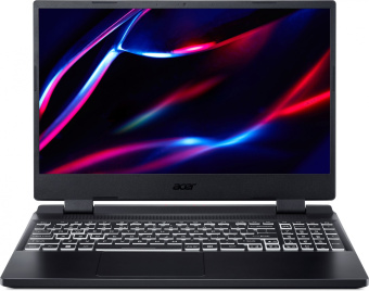 Ноутбук Acer Nitro 5 AN515-58-550W Core i5 12450H 16Gb SSD1Tb NVIDIA GeForce RTX4050 6Gb 15.6" IPS FHD (1920x1080) Windows 11 Home black WiFi BT Cam (NH.QLZCD.004) - купить недорого с доставкой в интернет-магазине