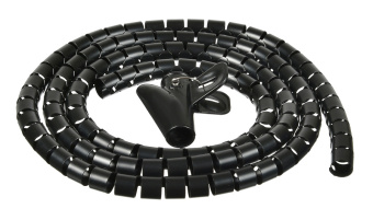 Кабельный органайзер Buro BHP CG202B Spiral Hose 20x2000mm Black - купить недорого с доставкой в интернет-магазине