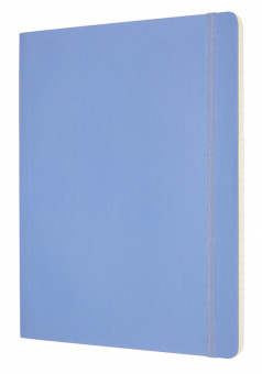 Блокнот Moleskine CLASSIC SOFT QP621B42 XLarge 190х250мм 192стр. линейка мягкая обложка голубая гортензия - купить недорого с доставкой в интернет-магазине