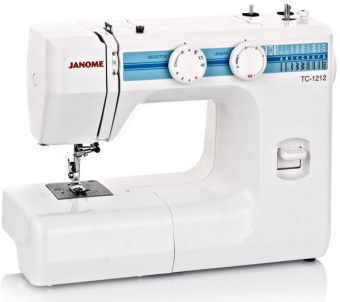 Швейная машина Janome TC-1212 белый - купить недорого с доставкой в интернет-магазине