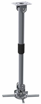 Кронштейн для проектора Cactus CS-VM-PR16L-AL серебристый макс.13.6кг потолочный поворот и наклон - купить недорого с доставкой в интернет-магазине