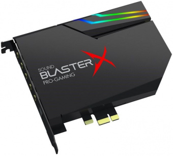 Звуковая карта Creative PCI-E BlasterX AE-5 Plus (BlasterX Acoustic Engine) 5.1 Ret - купить недорого с доставкой в интернет-магазине