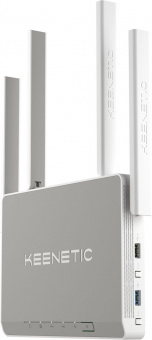 Роутер беспроводной Keenetic Giga (KN-1011) AX1800 10/100/1000BASE-TX/SFP/4g ready белый - купить недорого с доставкой в интернет-магазине