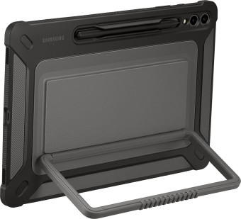 Чехол-крышка Samsung для Samsung Galaxy Tab S9+ Outdoor Cover поликарбонат титан (EF-RX810CBEGRU) - купить недорого с доставкой в интернет-магазине