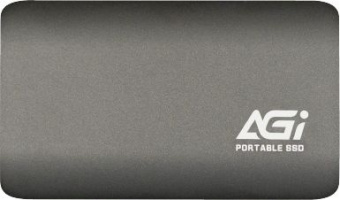 Накопитель SSD AGi USB-C 2TB AGI2T0GIMED138 серый - купить недорого с доставкой в интернет-магазине