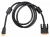 Кабель Buro HDMI-19M-DVI-D-1.8M HDMI (m) DVI-D (m) 1.8м феррит.кольца черный - купить недорого с доставкой в интернет-магазине