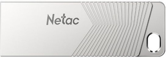 Флеш Диск Netac 128Gb UM1 NT03UM1N-128G-32PN USB3.2 серебристый - купить недорого с доставкой в интернет-магазине