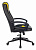 Кресло игровое Zombie 8 черный/желтый эко.кожа крестов. пластик