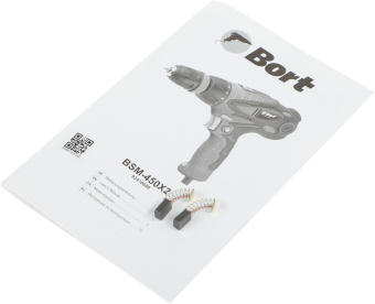 Дрель-шуруповерт Bort BSM-450X2 450Вт патрон:быстрозажимной (93410600) - купить недорого с доставкой в интернет-магазине