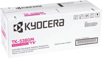 Картридж лазерный Kyocera TK-5380M 1T02Z0BNL0 пурпурный (10000стр.) для Kyocera PA4000cx/MA4000cix/MA4000cifx - купить недорого с доставкой в интернет-магазине