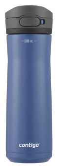 Термокружка для напитков Contigo Jackson Chill 2.0 0.59л. голубой/черный (2156440) - купить недорого с доставкой в интернет-магазине