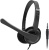 Наушники с микрофоном Оклик HS-M600 черный 1.6м накладные оголовье (1900372) - купить недорого с доставкой в интернет-магазине