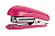 Степлер Kw-Trio 5512PINK Mini 24/6 26/6 (15листов) встроенный антистеплер розовый 50скоб блистер