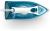 Утюг Philips DST3011/20 2100Вт синий - купить недорого с доставкой в интернет-магазине