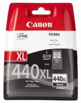 Картридж струйный Canon PG-440XL 5216B001 черный для Canon MG2140/3140 - купить недорого с доставкой в интернет-магазине