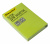 Блок самоклеящийся бумажный Silwerhof 682160-06 51x76мм 100лист. 75г/м2 неон зеленый - купить недорого с доставкой в интернет-магазине