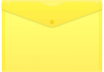 Конверт на кнопке Buro -PK120BU/YEL A4 пластик 0.12мм желтый - купить недорого с доставкой в интернет-магазине