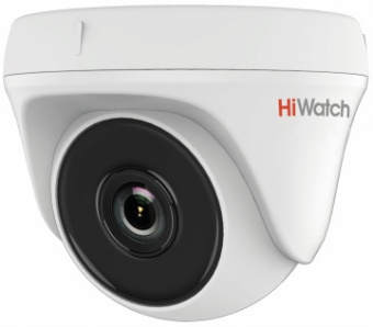Камера видеонаблюдения аналоговая HiWatch DS-T133 2.8-2.8мм HD-TVI цветная корп.:белый (DS-T133 (2.8 MM)) - купить недорого с доставкой в интернет-магазине