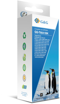 Чернила G&G GG-T6641BK черный 100мл для Epson L100, L110, L120, L130, L132, L210, L222 - купить недорого с доставкой в интернет-магазине