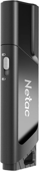 Флеш Диск Netac 64Gb U336 NT03U336S-064G-30BK USB3.0 черный - купить недорого с доставкой в интернет-магазине