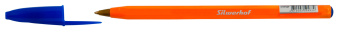 Ручка шариков. Silwerhof Orange d=0.7мм син. черн. одноразовая ручка линия 0.5мм шестигр. - купить недорого с доставкой в интернет-магазине