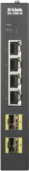 Коммутатор D-Link DIS-100G-6S DIS-100G-6S/A 4x1Гбит/с 2SFP неуправляемый - купить недорого с доставкой в интернет-магазине