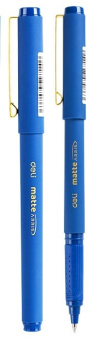 Ручка гелев. Deli Arris Matte EG84-BL синий d=0.7мм син. черн. 1стерж. - купить недорого с доставкой в интернет-магазине