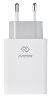 Сетевое зар./устр. Digma DGWC-3U-5A-WG 5A универсальное белый - купить недорого с доставкой в интернет-магазине