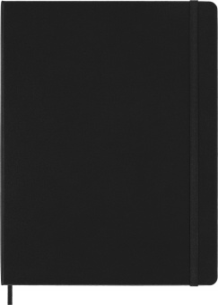Блокнот Moleskine CLASSIC QP092 XLarge 190х250мм 192стр. нелинованный твердая обложка черный - купить недорого с доставкой в интернет-магазине