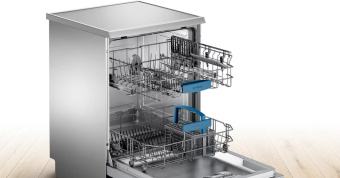 Посудомоечная машина Bosch SMS43D08ME серебристый (полноразмерная) - купить недорого с доставкой в интернет-магазине