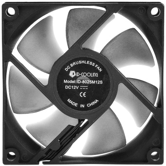 Вентилятор ID-Cooling NO-8025-SD 80x80mm 3-pin 21dB 60gr Ret - купить недорого с доставкой в интернет-магазине