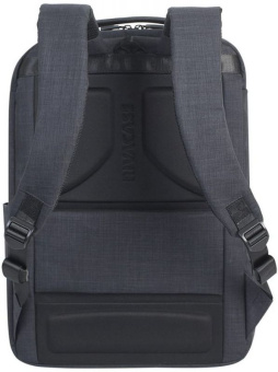 Рюкзак для ноутбука 17.3" Riva 8365 черный полиэстер - купить недорого с доставкой в интернет-магазине