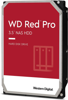 Жесткий диск WD SATA-III 12Tb WD121KFBX Red Pro (7200rpm) 256Mb 3.5" - купить недорого с доставкой в интернет-магазине