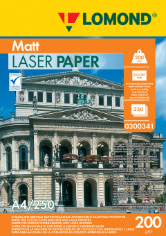 Бумага Lomond Ultra DS Matt CLC 0300341 A4/200г/м2/250л./белый матовое/матовое для лазерной печати - купить недорого с доставкой в интернет-магазине