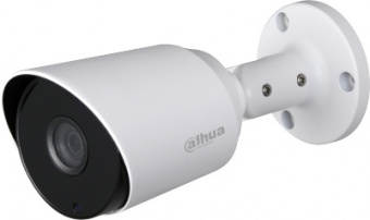 Камера видеонаблюдения аналоговая Dahua DH-HAC-HFW1200TP-0360B 3.6-3.6мм HD-CVI HD-TVI цветная корп.:белый - купить недорого с доставкой в интернет-магазине