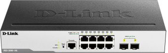 Коммутатор D-Link DGS-3000-10L/B1A 8G 2SFP управляемый - купить недорого с доставкой в интернет-магазине