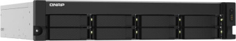 Сетевое хранилище NAS Qnap TS-832PXU-4G 8-bay стоечный Cortex-A57 AL-324 - купить недорого с доставкой в интернет-магазине