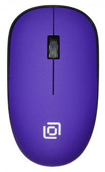 Мышь Оклик 515MW черный/пурпурный оптическая (1000dpi) беспроводная USB для ноутбука (3but) - купить недорого с доставкой в интернет-магазине