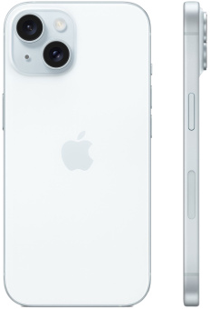Смартфон Apple A3092 iPhone 15 128Gb голубой моноблок 3G 4G 6.1" iOS 17 802.11 a/b/g/n/ac/ax NFC GPS - купить недорого с доставкой в интернет-магазине