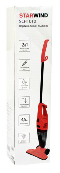 Пылесос ручной Starwind SCH1010 800Вт красный - купить недорого с доставкой в интернет-магазине