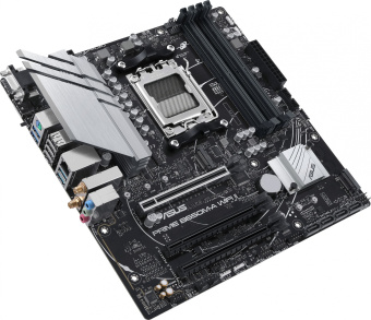 Материнская плата Asus PRIME B650M-A WIFI II SocketAM5 AMD B650 4xDDR5 mATX AC`97 8ch(7.1) 2.5Gg RAID+VGA+HDMI+DP - купить недорого с доставкой в интернет-магазине