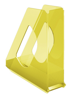 Лоток вертикальный Esselte 626277 Colour`Ice 72x256x260мм желтый полистирол - купить недорого с доставкой в интернет-магазине