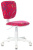 Кресло детское Бюрократ CH-W204NX малиновый Sticks 05 крестов. пластик пластик белый - купить недорого с доставкой в интернет-магазине