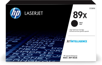 Картридж лазерный HP 89X CF289X черный (10000стр.) для HP LJ M507/MFP M528 - купить недорого с доставкой в интернет-магазине