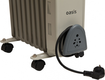 Радиатор масляный Oasis UT-20 2000Вт серый - купить недорого с доставкой в интернет-магазине