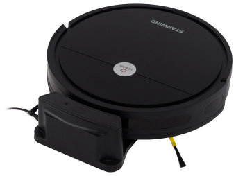 Пылесос-робот Starwind SRV5550 15Вт черный/черный - купить недорого с доставкой в интернет-магазине