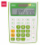 Калькулятор настольный Deli E1238/GRN зеленый 12-разр. - купить недорого с доставкой в интернет-магазине